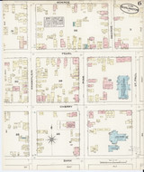 Burlington, VT Fire Insurance 1885 Sheet 6 - Old Town Map Reprint