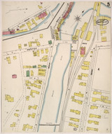 Montpelier, VT Fire Insurance 1905 Sheet 5 - Old Town Map Reprint