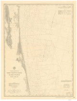 Currituck Beach to Oregon Inlet 1879 80000 AT Chart 138