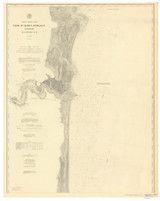 St. Marys Entrance Southward to Latitude 30° N 1896 80000 AT Chart 158