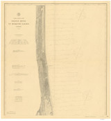 Halifax River to Mosquito Lagoon 1882 80000 AT Chart 160