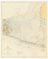 Florida Reefs from Long Key to Newfound Harbor Key 1919 80000 AT Chart 168