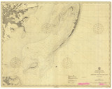 Chandeleur and Breton Island Sounds 1915 80000 AT Chart 192