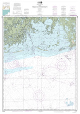 Timbalier and Terrebonne Bays 2014 80000 AT Chart 1274
