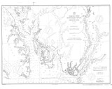 Revillagigedo Channel and Portland Canal 1891 Nautical Chart 200,000 Scale  Alaska Chart 8100