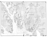 Revillagigedo Channel and Portland Canal 1894 Nautical Chart 200,000 Scale  Alaska Chart 8100
