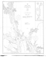 Lynn Canal and Stephens Passage 1914 Nautical Chart 200,000 Scale  Alaska Chart 8300