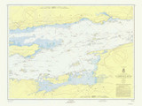 Union Park to Ironsides Island 1956 -  St Lawrence River Nautical Chart Reprint - 114 NY/Ontario