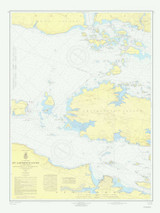 Round Island to Wolfe Island 1965 -  St Lawrence River Nautical Chart Reprint - 117 NY/Ontario