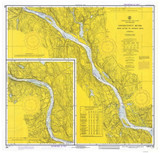 Deep River to Bodkin Rock 1973 - Old Map Nautical Chart AC Harbors 266 - Connecticut