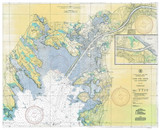 Cape Cod Canal and Approaches 1942 A Old Map Nautical Chart AC Harbors 2 251 - Massachusetts