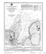 Edgartown Harbor 1883 Old Map Nautical Chart AC Harbors 2 346 - Massachusetts