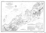 Woods Hole 1882 A Old Map Nautical Chart AC Harbors 2 348 - Massachusetts