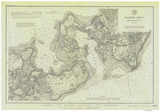 Woods Hole 1895 Old Map Nautical Chart AC Harbors 2 348 - Massachusetts
