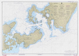 Woods Hole 1991 Old Map Nautical Chart AC Harbors 2 348 - Massachusetts