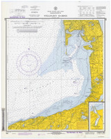 Wellfleet Harbor 1971 Old Map Nautical Chart AC Harbors 2 581 - Massachusetts
