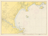 Saco Bay 1954 - Old Map Nautical Chart AC Harbors 1 231 - Maine