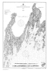 Damariscotta and Medomak Rivers 1913 Old Map Nautical Chart AC Harbors 2 313 - Maine