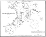 South West Harbor 1879 - Old Map Nautical Chart AC Harbors 4 291 - Maine