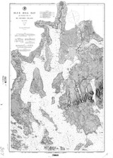 Blue Hill Bay 1885 B - Old Map Nautical Chart AC Harbors 4 307 - Maine