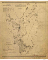 Eastport Harbor 1868 - Old Map Nautical Chart AC Harbors 5 302A - Maine