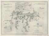 Moose-A-Bec Reach 1871 - Old Map Nautical Chart AC Harbors 5 304A - Maine