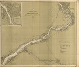 Delaware River Philadelphia to Trenton 1914 - Old Map Nautical Chart AC Harbors 296 - New Jersey