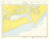Cape May Harbor 1960 - Old Map Nautical Chart AC Harbors 234 - New Jersey