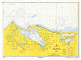 Port Jefferson 1969 - Old Map Nautical Chart AC Harbors 361 - New York