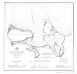 Huntington Bay 1889 A - Old Map Nautical Chart AC Harbors 368 - New York
