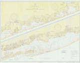 Shinnecock Bay to Great South Bay 1934 - Old Map Nautical Chart AC Harbors 578 - New York