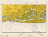 Hempstead Bay 1965 A - Old Map Nautical Chart AC Harbors 579 - New York