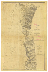 Kasler's Point to Point Carmel 1885 - Old Map Nautical Chart PC Harbors 614 - California