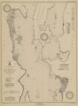 Lake Champlain, Sheet 2 - 1930 Nautical Chart