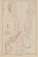 Lake Champlain, Sheet 3 - 1941 Nautical Chart