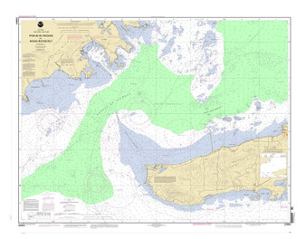 Pasaje de Vieques and Radas Roosevelt 2006 - Old Map Nautical Chart AC Harbors 940 - Puerto Rico & Virgin Islands
