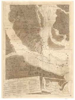 Charlestown ca1777 - Des Barres V3-31 Reprint - USA Regional