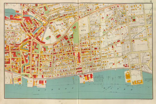 Yonkers - Sheet 2, New York 1893 - Old Town Map Reprint - Westchester Co. Atlas 6