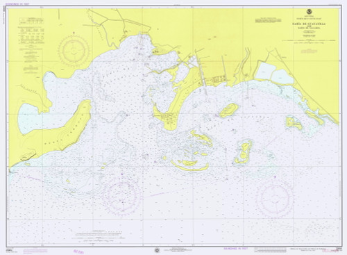 Bahia de Guayanilla and Bahia de Tallaboa 1976 - Old Map Nautical Chart AC Harbors 928 - Puerto Rico & Virgin Islands