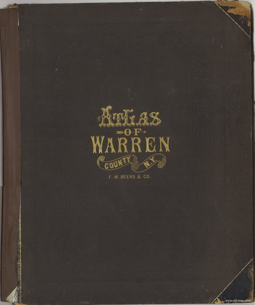 Cover, New York 1876 - Old Town Map Reprint - Warren Co. Atlas