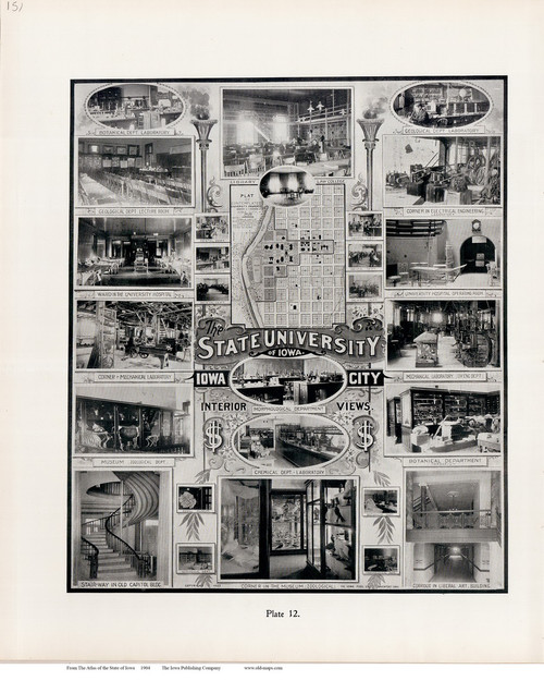 State University Picture, Iowa 1904 - Iowa State Atlas  151