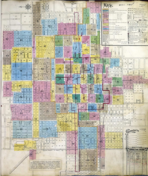 Phoenix, Arizona 1949 01 - Old Map Arizona Fire Insurance Index