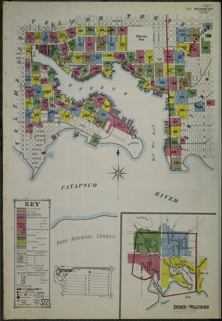 Baltimore, Maryland 04 1902 - Old Map Maryland Fire Insurance Index