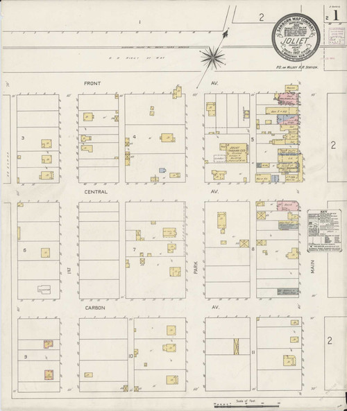 Joliet Montana 1907 - Fire Insurance Index - Old Map Reprint