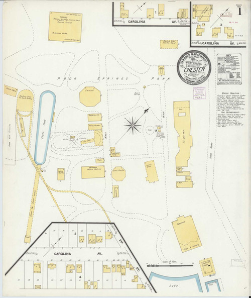 Chester West Virginia 1907 - Fire Insurance Index - Old Map Reprint