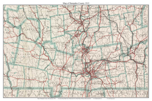Hampden County 1915 Hammond - Massachusetts Regional