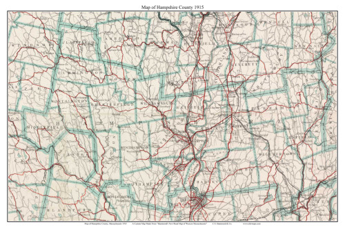Hampshire County 1915 Hammond - Massachusetts Regional