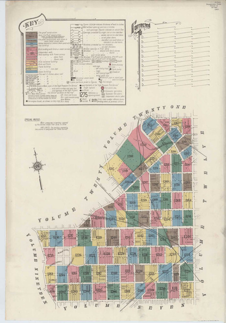 Philadelphia Pennsylvania 1921 V13 - Fire Insurance Index - Old Map Reprint