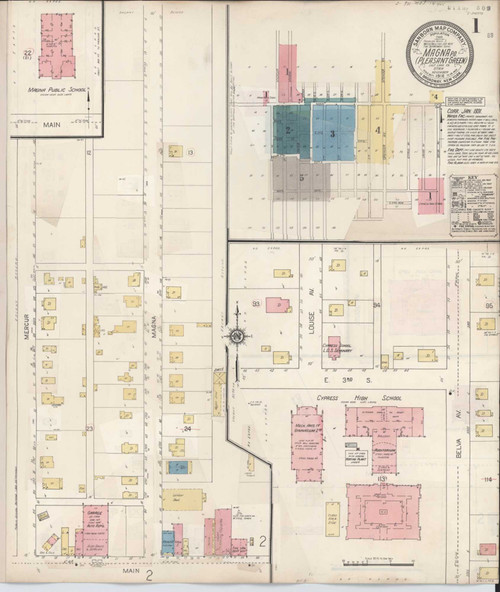 Magna Utah 1931 - Fire Insurance Index - Old Map Reprint