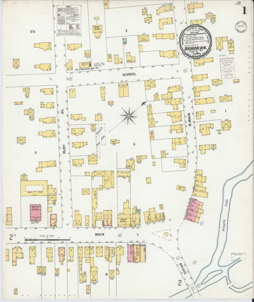 Broadalbin New York 1900 - Fire Insurance Index - Old Map Reprint